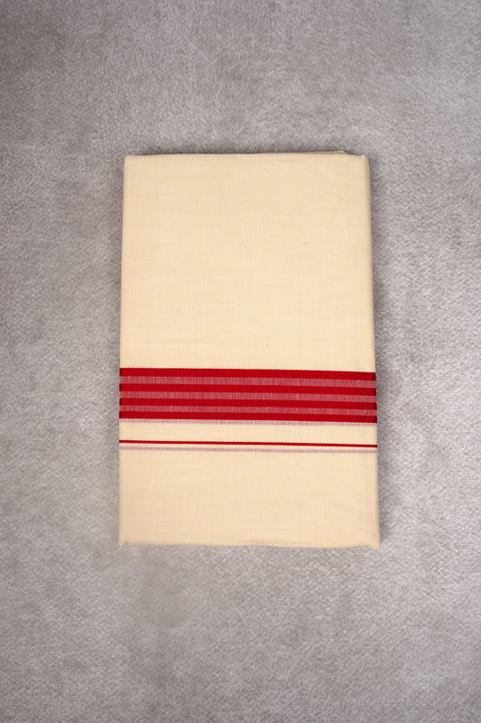 FD-189C C/D DHOTI  3.80 MTR-Red