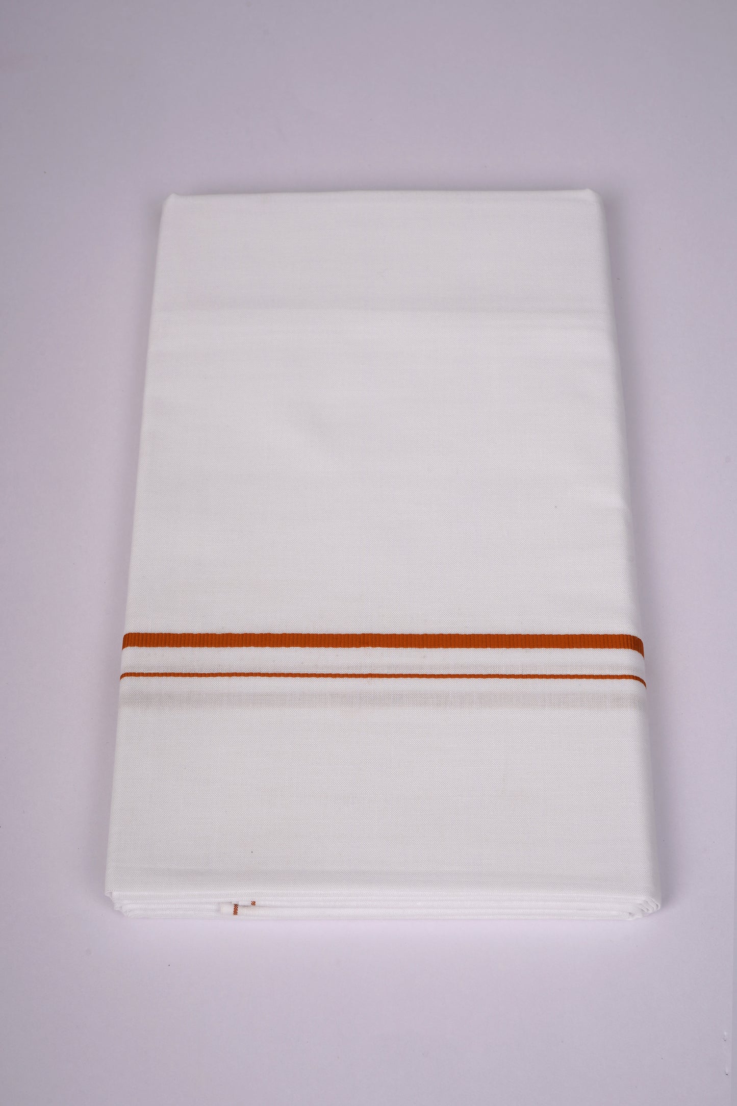 SS-21 STITCH W/S DHOTI  2.00 MTR - Dark Orange