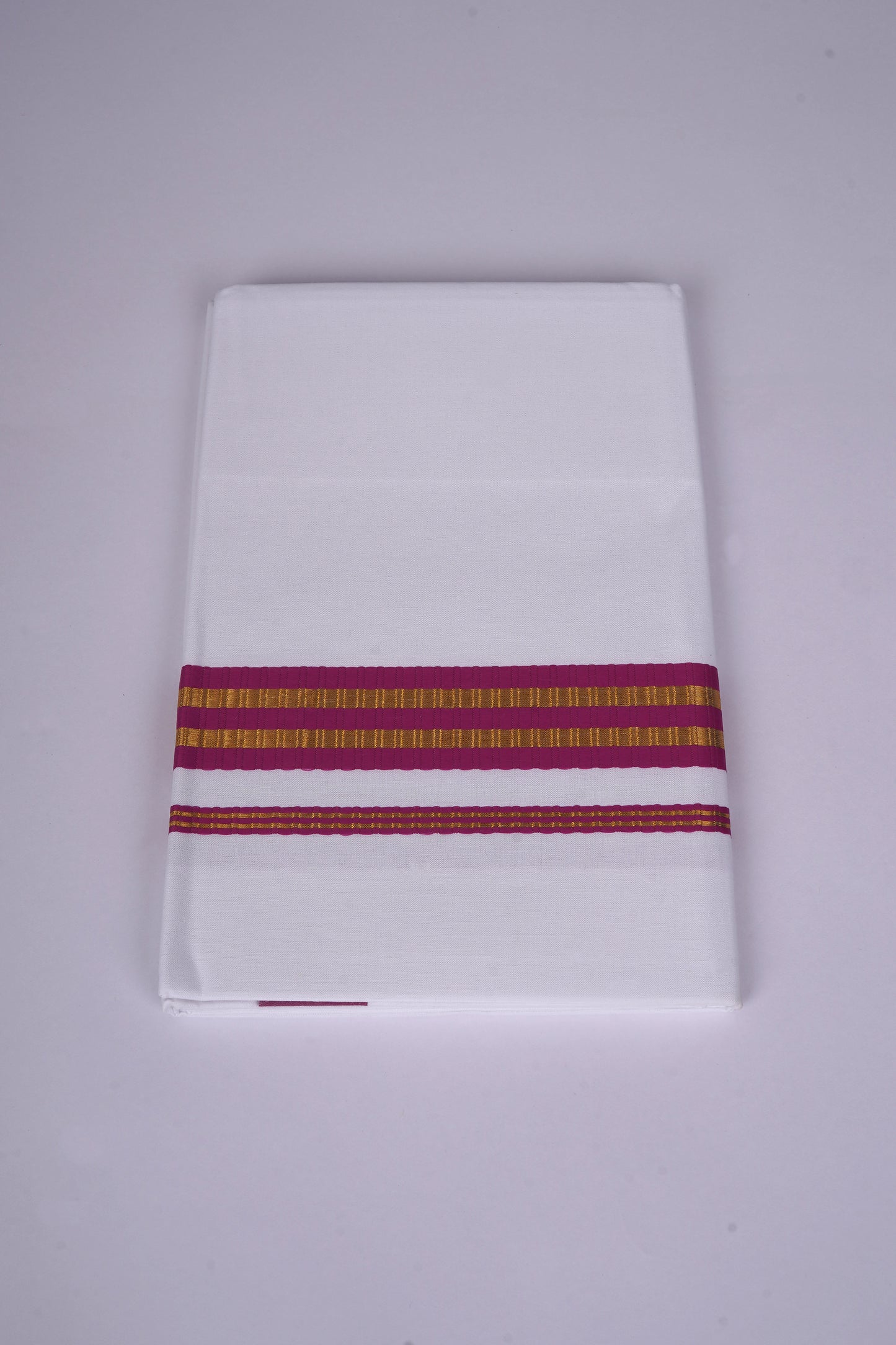 FS-100 W/S DHOTI  2.00 MTR - Dark Violet