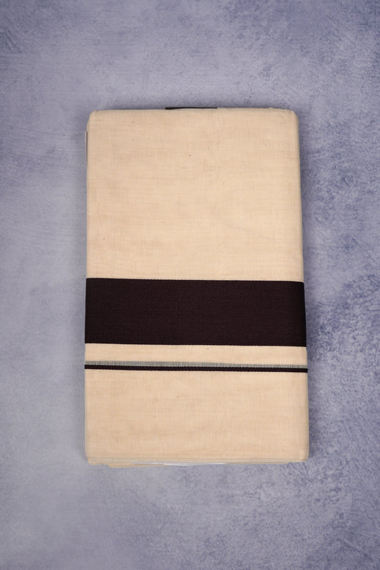 FCD-76C C/D DHOTI  4.00 MTR-Dark maroon