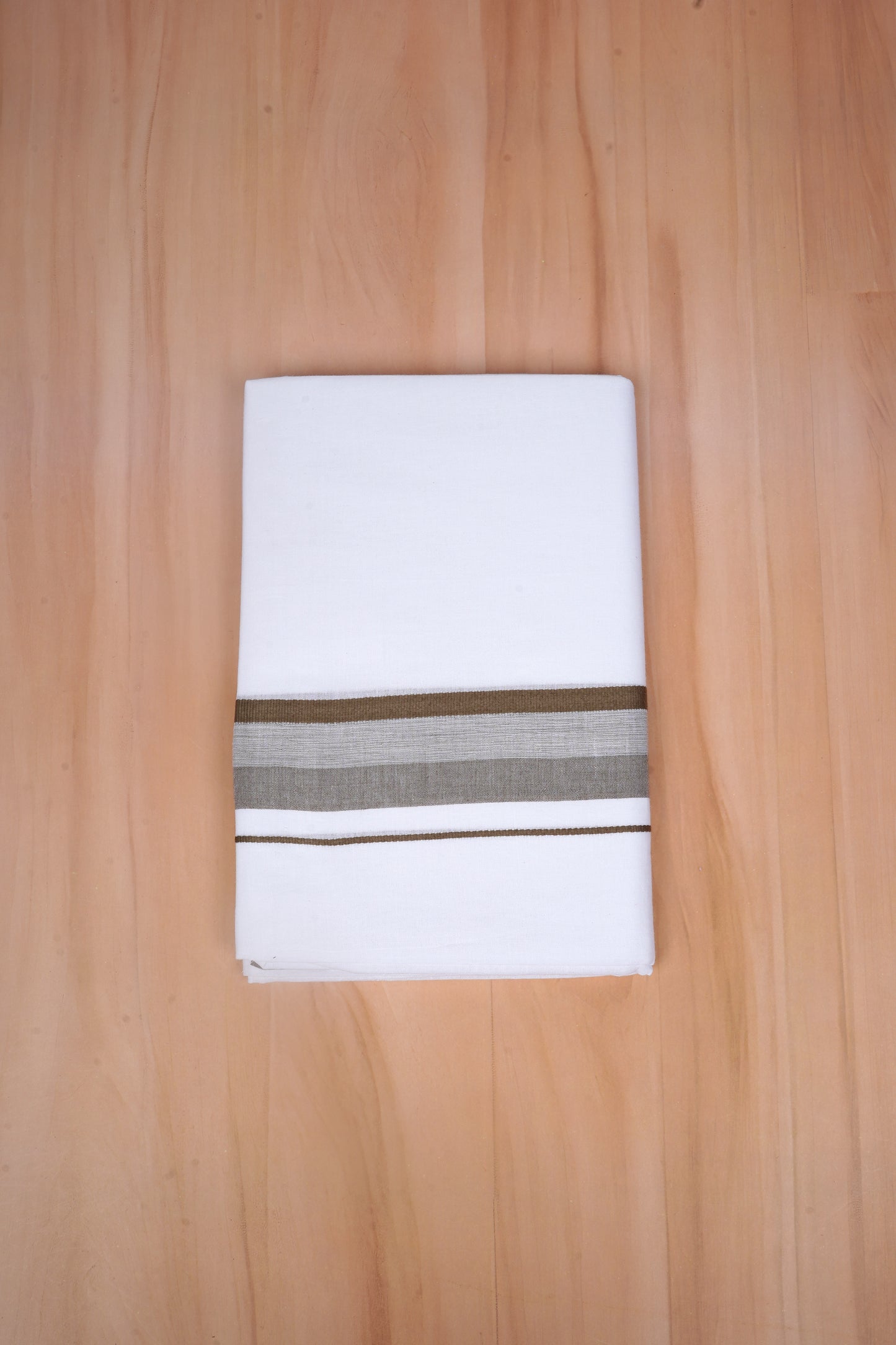 FCD-602 W/D DHOTI 3.80 MTR - Brown