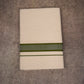 FD-91C CREAM DOUBLE DHOTI 3.80 MTR - Green