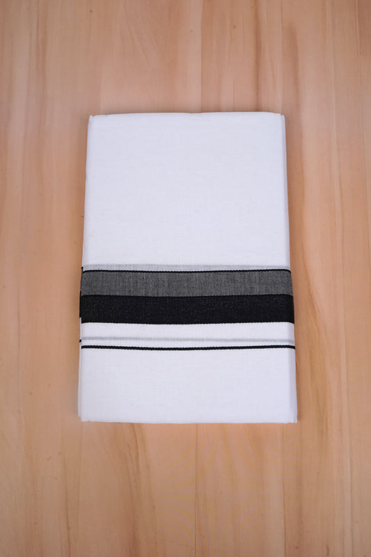 FCD-600 W/D DHOTI 3.80 MTR - Black