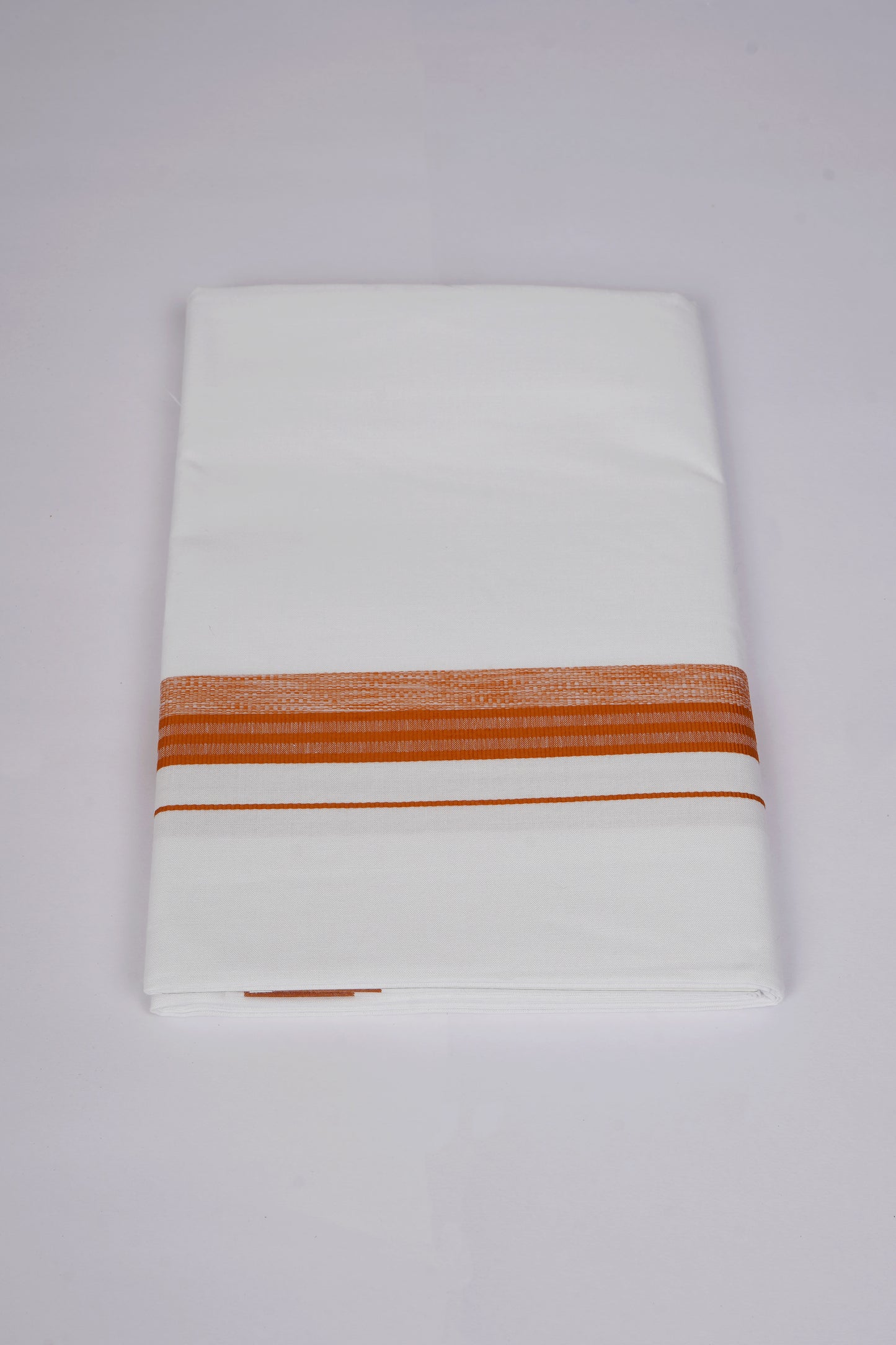 FS-129 W/S DHOTI  1.90 MTR -  Light orange