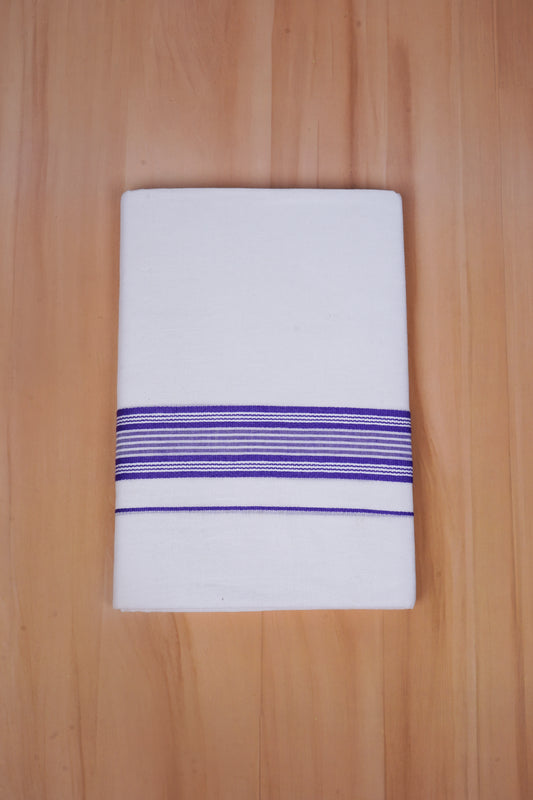 FCD-588 W/D DHOTI 3.80 MTR - Purple