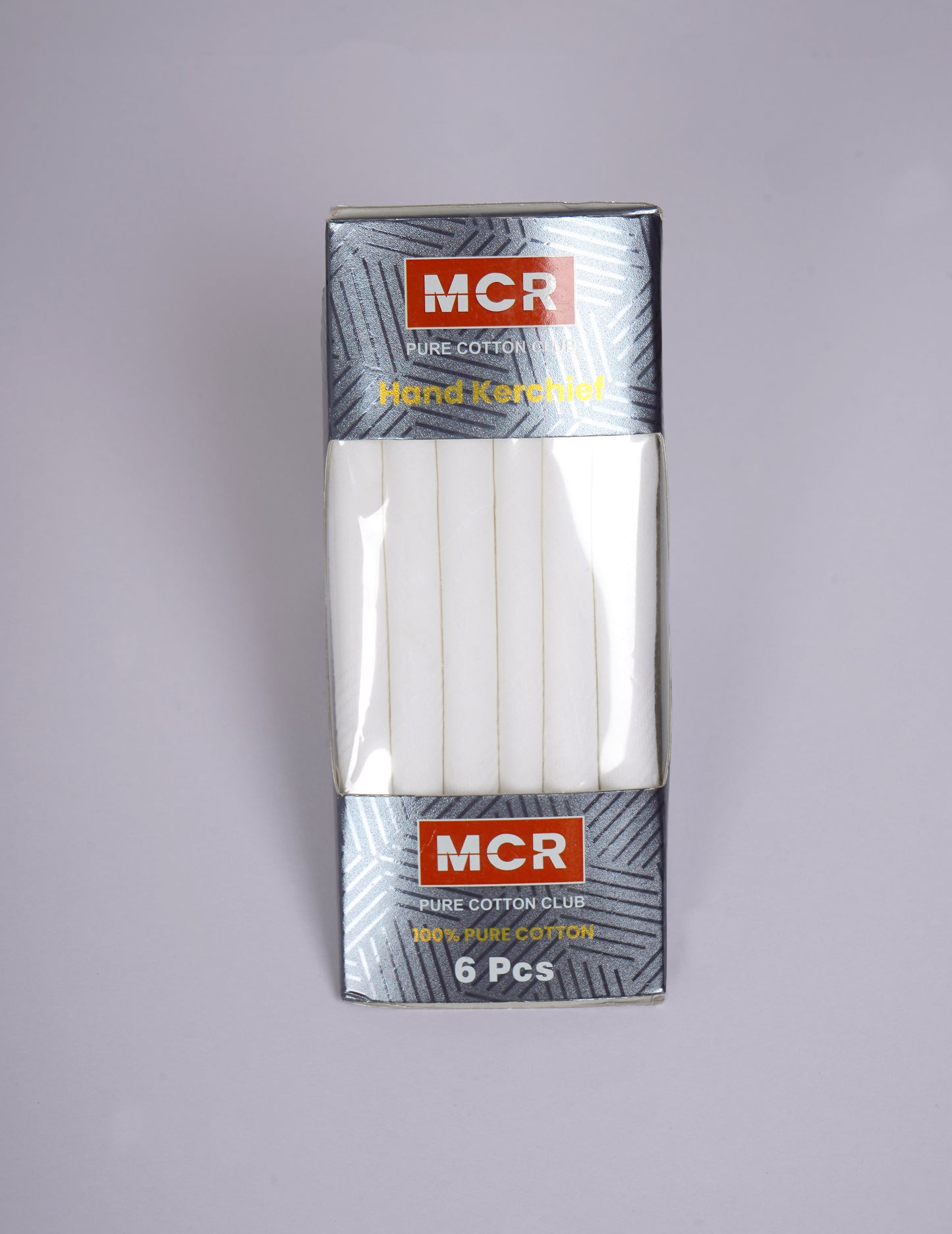 SUN STORY - KF-120 KERCHIEF 6 PCS - 21X21 - WHITE