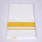 FS-130 W/S DHOTI  1.90 MTR - Yellow