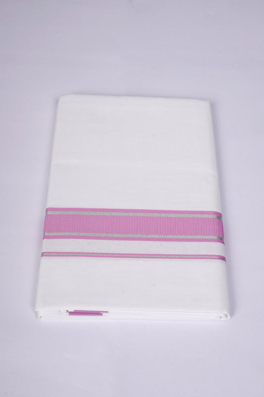FS-130 W/S DHOTI  1.90 MTR - Pink
