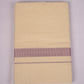 GLD-135C CREAM DOUBLE DHOTI  3.80 MTR