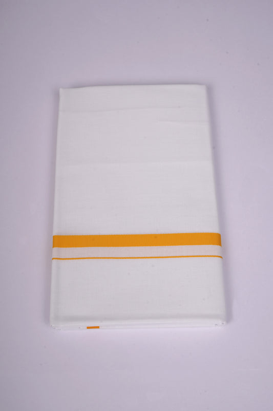 HS-04 W/S DHOTI  2.00 MTR - Yellow