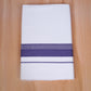 FCD-600 W/D DHOTI 3.80 MTR - Dark Purple