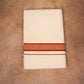 FD-174C CREAM DOUBLE DHOTHIE 3.80 MTR - Light brown