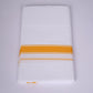 FS-126 W/S DHOTI  1.90 MTR - Yellow