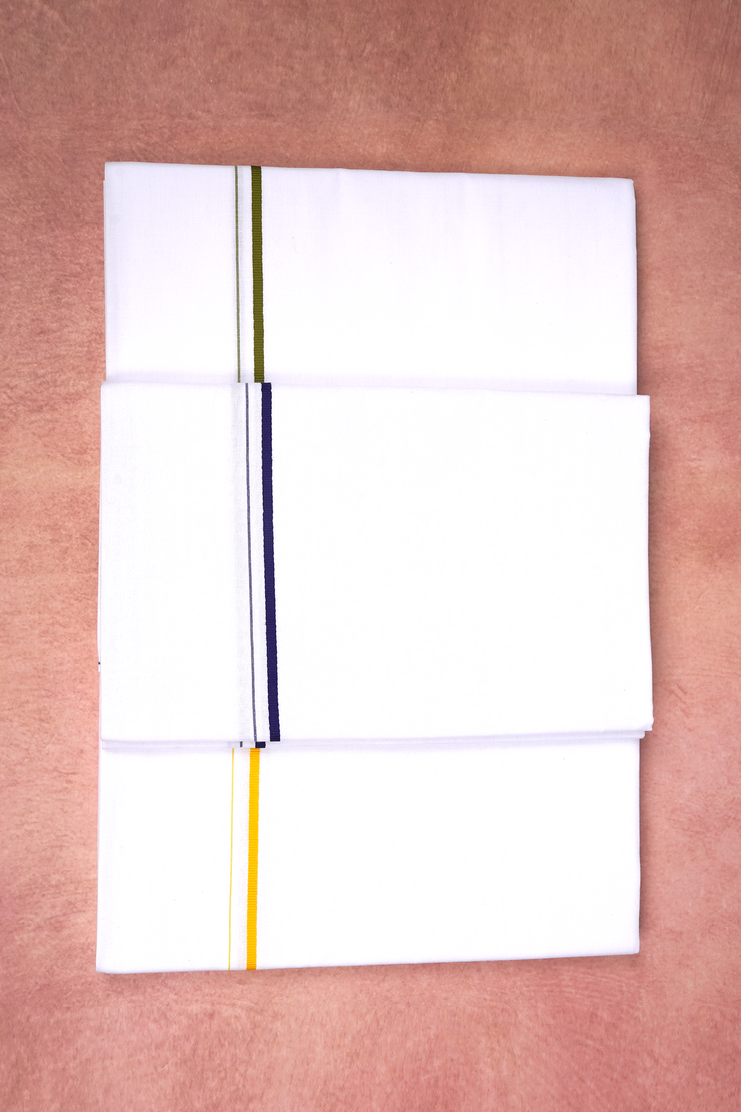 Small Border 3 pcs Combo w/s Dhoti 1.90 mtr