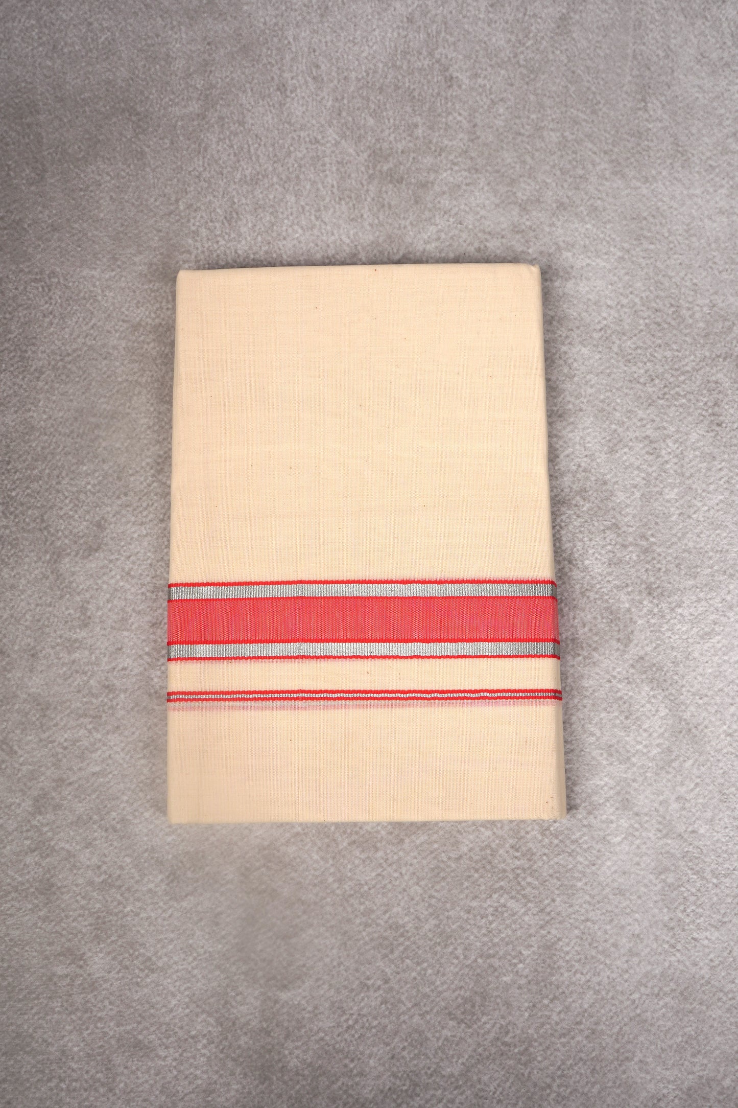 FD-178C C/D DHOTI  3.80 MTR-Dark Pink