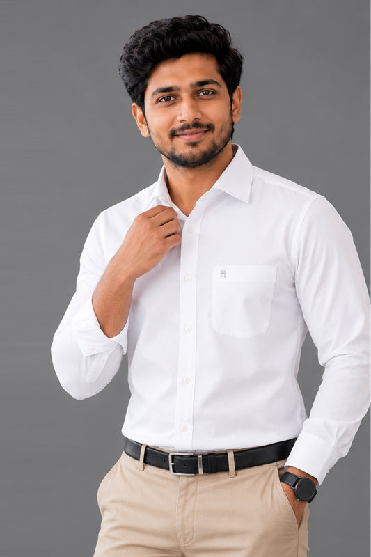 Business Man Formal White Shirt For Men