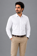 Berty Formal White Shirt