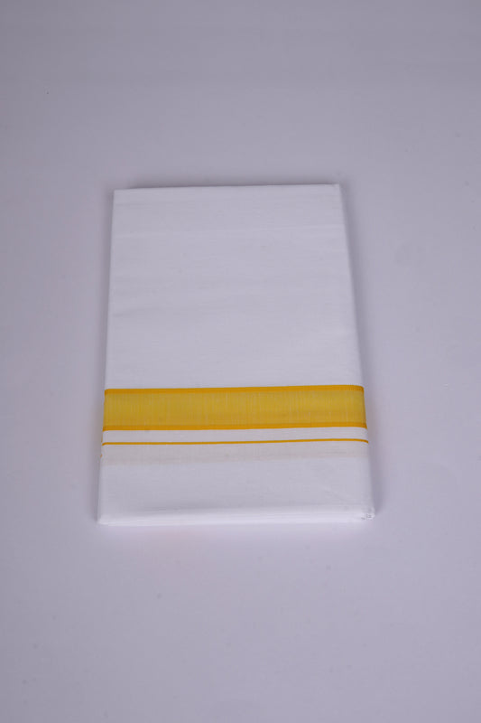 FS-119 W/S DHOTI  1.90 MTR - yellow