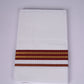 FS-100 W/S DHOTI  2.00 MTR - Dark Brown