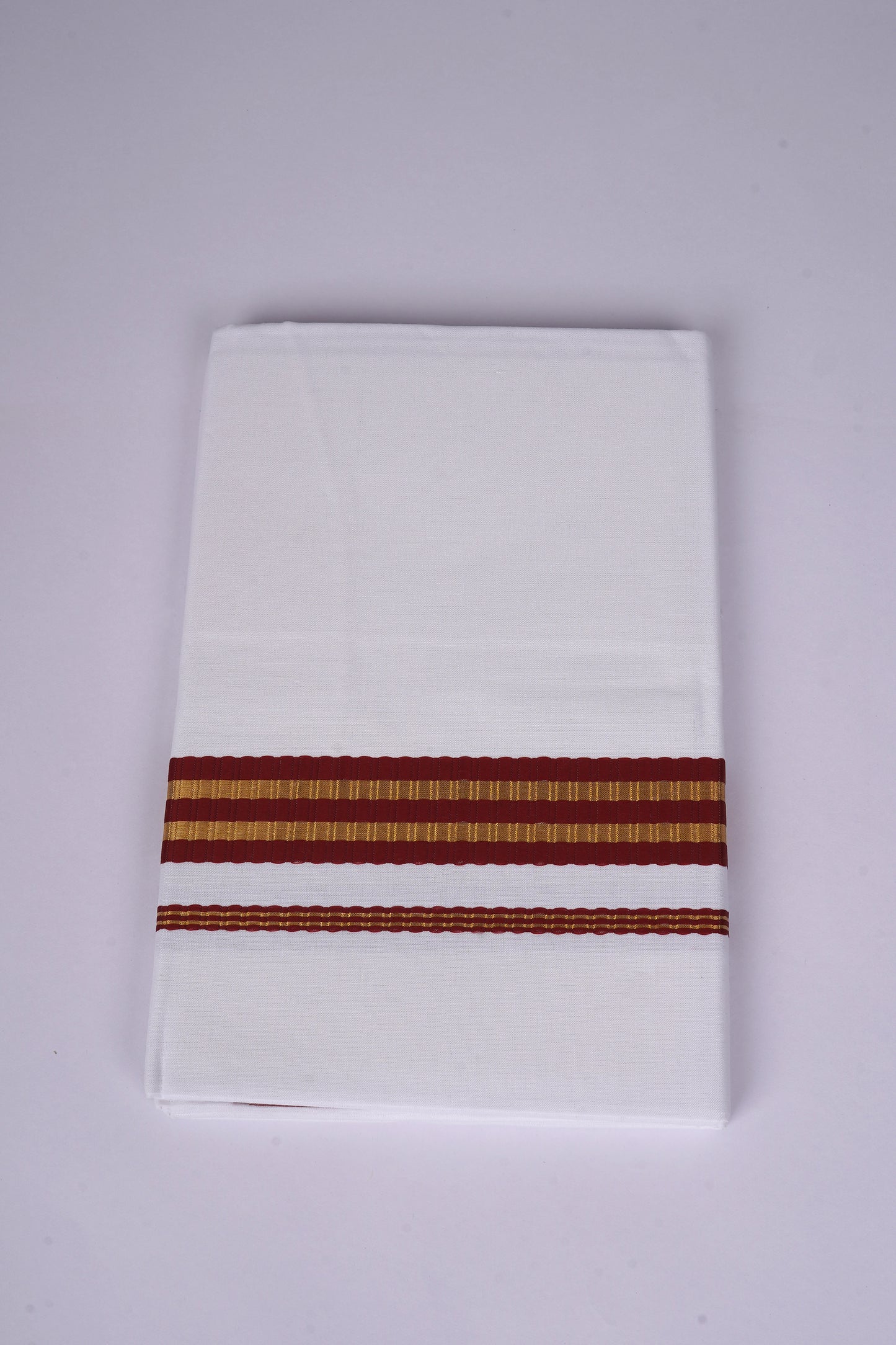 FS-100 W/S DHOTI  2.00 MTR - Dark Brown