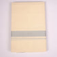 SLD-46C CREAM DOUBLE DHOTI  3.80 MTR