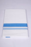 FS-130 W/S DHOTI   1.90 MTR - Blue