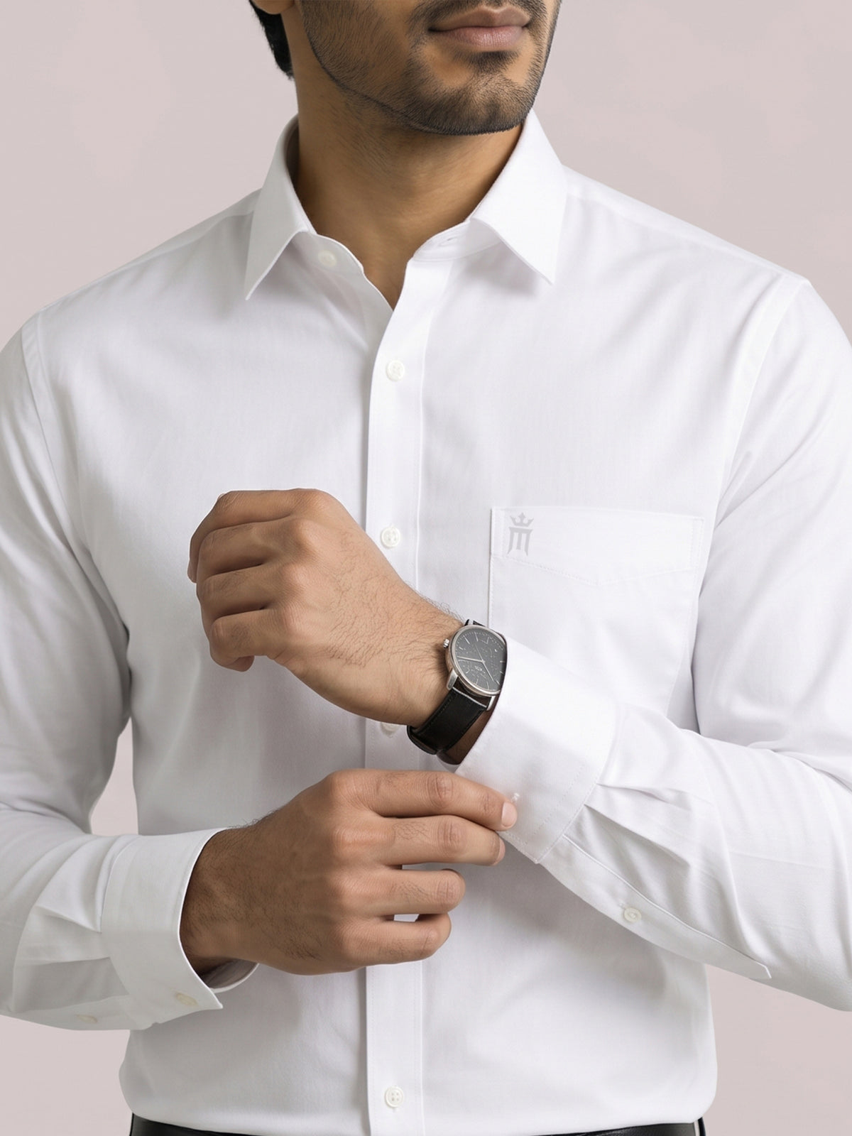 Excel Formal White Shirt For Men