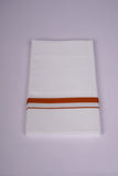 HS-17 STITCH W/S DHOTI  2.00 MTR - orange
