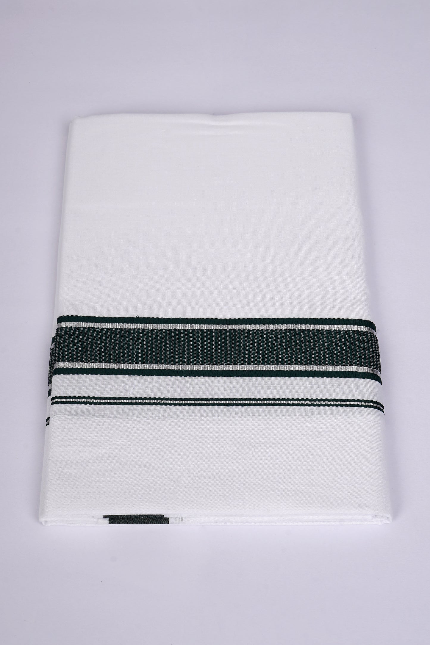 FS-130 W/S DHOTI  1.90 MTR - Dark Green