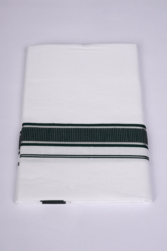 FS-130 W/S DHOTI  1.90 MTR - Dark Green