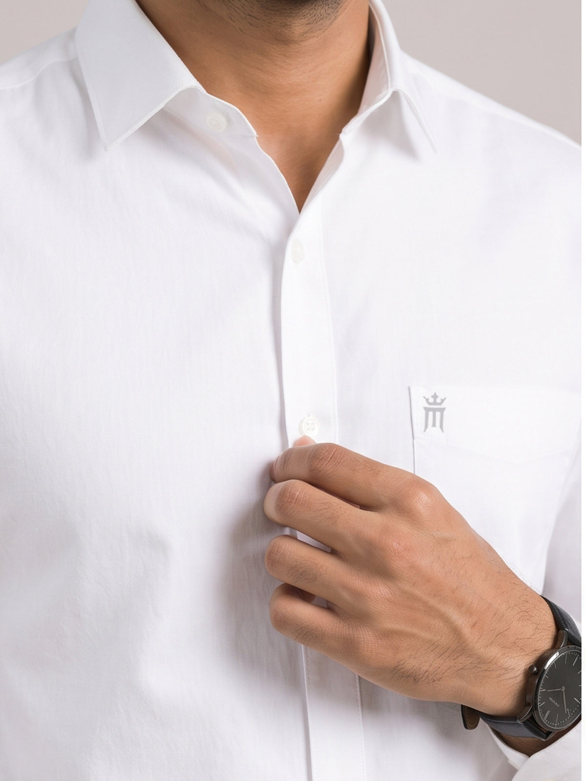 Minister Formal White Shirt For Men