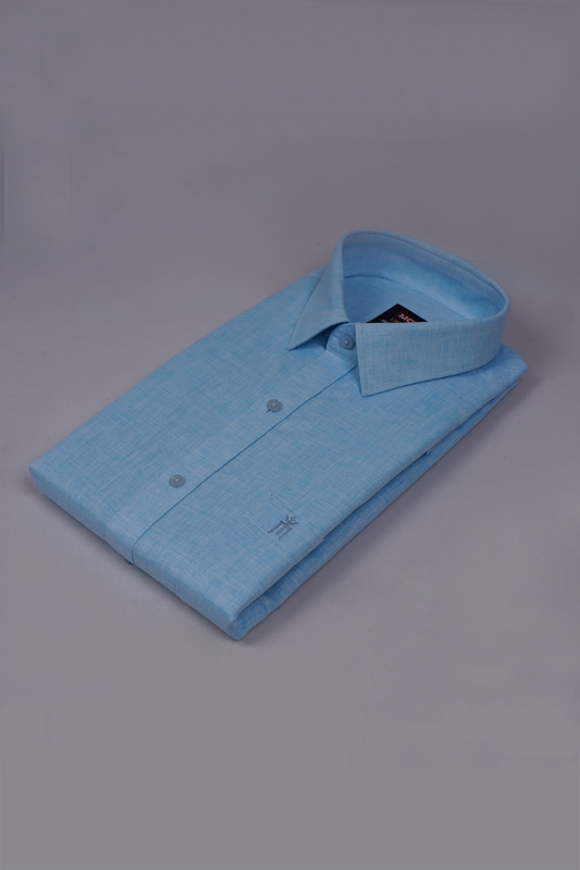 MCR LINEN LIFE 93101 Half Sleeve Formal Color Shirt For Men