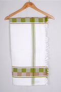 JOCKEY HONEY COMBED COTTON - WBT-11 BATH TOWEL - 30X60 - GREEN