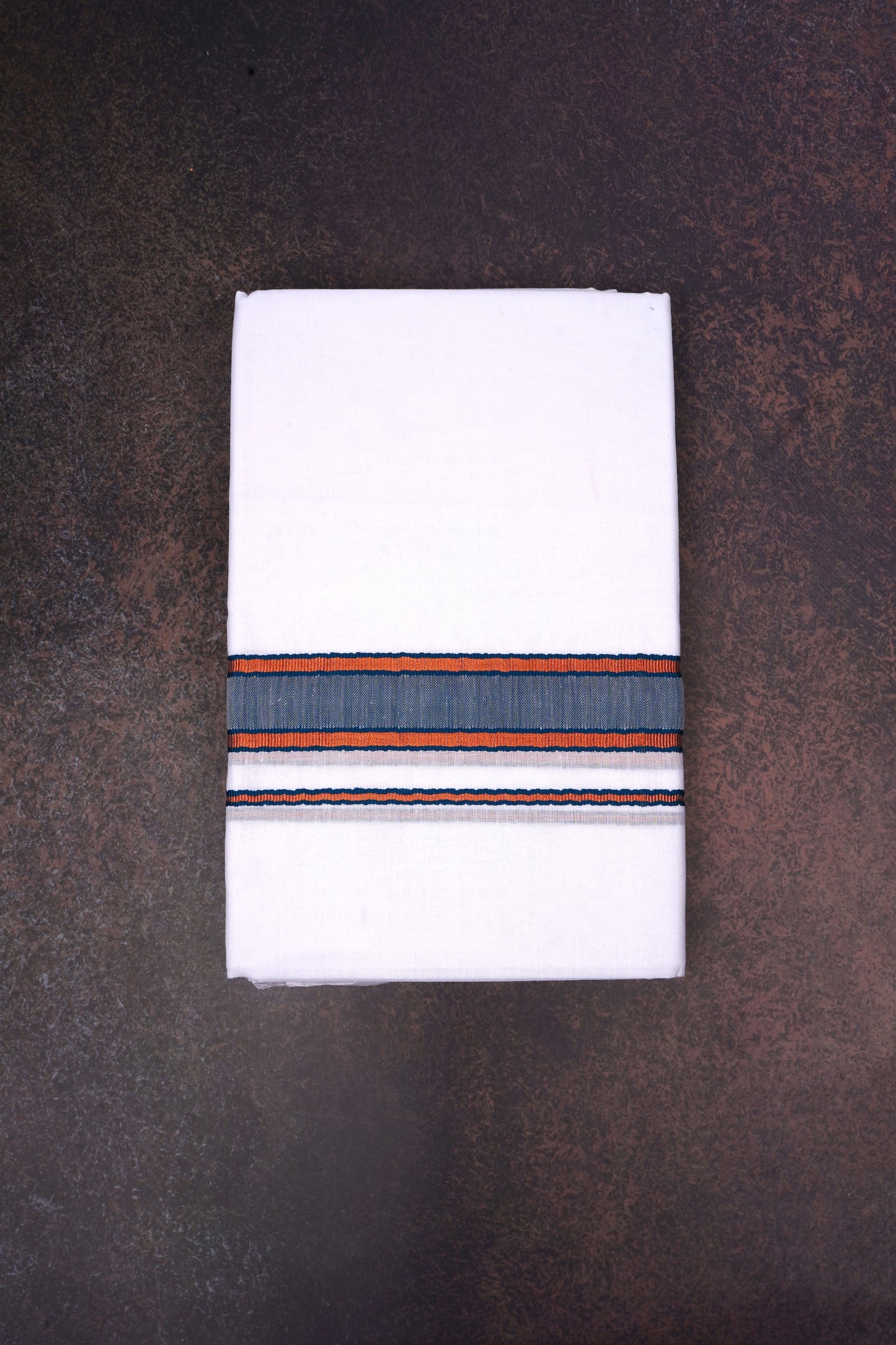 FD-176 W/D DHOTI 3.80 MTR-Dark Blue