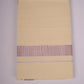 RGD-02C CREAM DOUBLE DHOTI  4.00 MTR