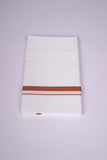 HS-17 STITCH W/S DHOTI  2.00 MTR - Orange