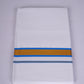 FS-103 W/S DHOTI 2.00 MTR - GOLD BLUE