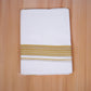 FCD-580 W/D DHOTI 3.80 MTR - Gold Yellow