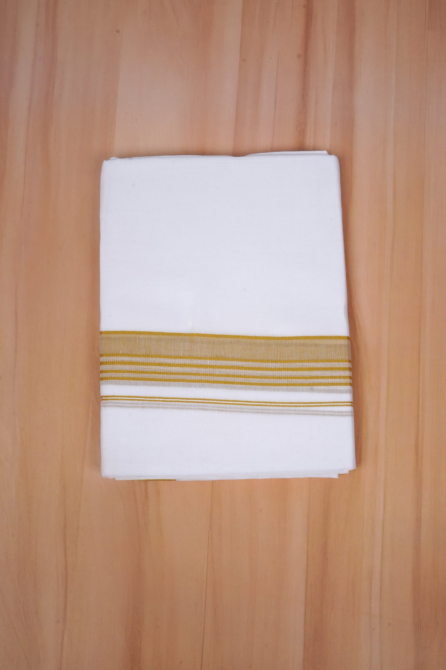 FCD-580 W/D DHOTI 3.80 MTR - Gold Yellow
