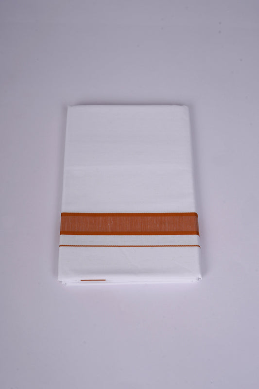 FS-119 W/S DHOTI  1.90 MTR - Light Orange