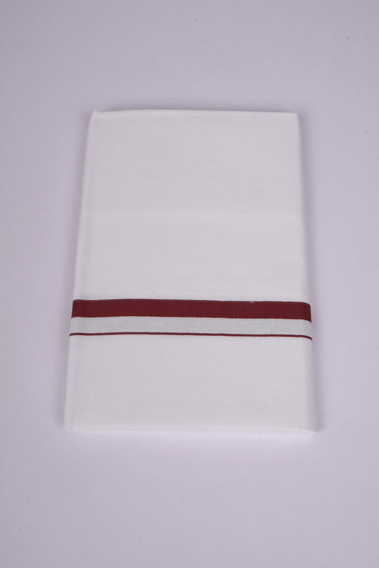 HS-04 W/S DHOTI  2.00 MTR - Maroon