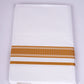 FS-84 W/S DHOTI 2.00 MTR - Gold Yellow