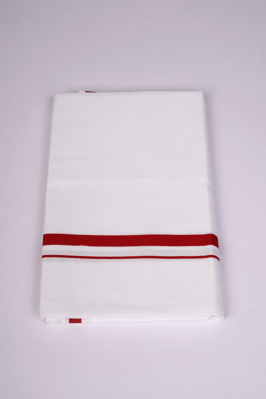 HS-15 W/S DHOTI  1.90 MTR - Red