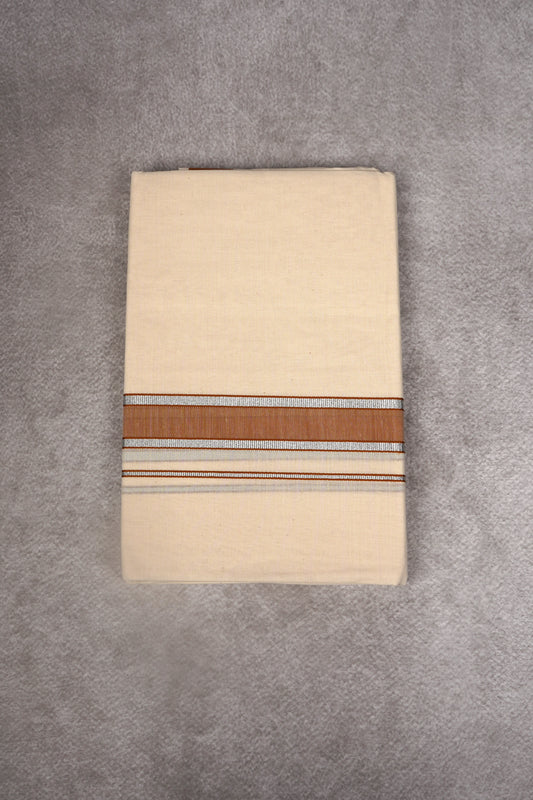 FD-178C C/D DHOTI  3.80 MTR-brown