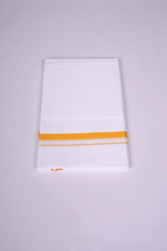 HS-20 W/S DHOTI  2.00 MTR - Yellow