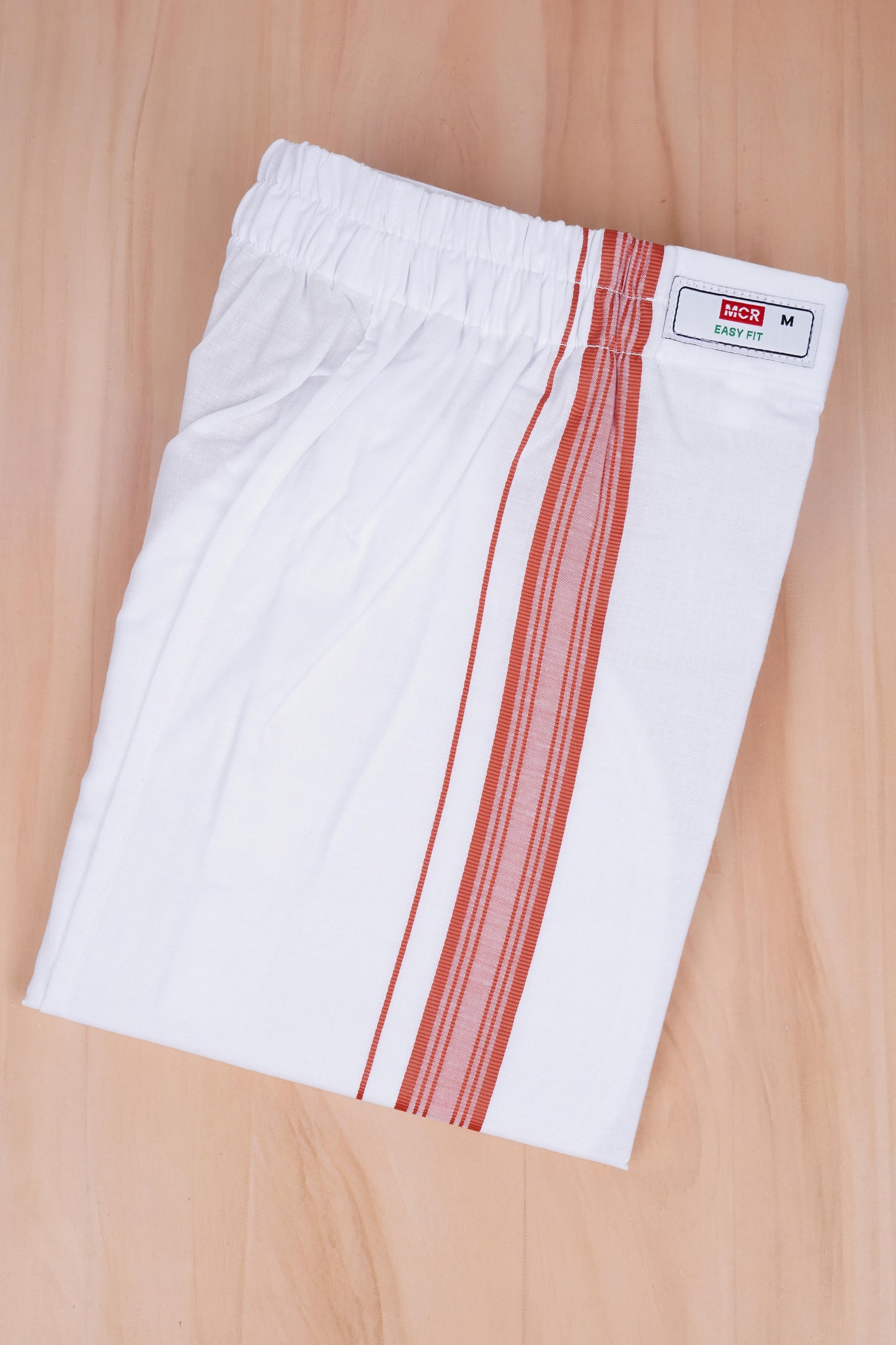Easy Fit Fancy W/S Dhoti - Brown