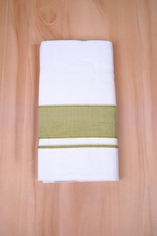 FCD-04 W/D DHOTI 4.00 MTR-Olive Green