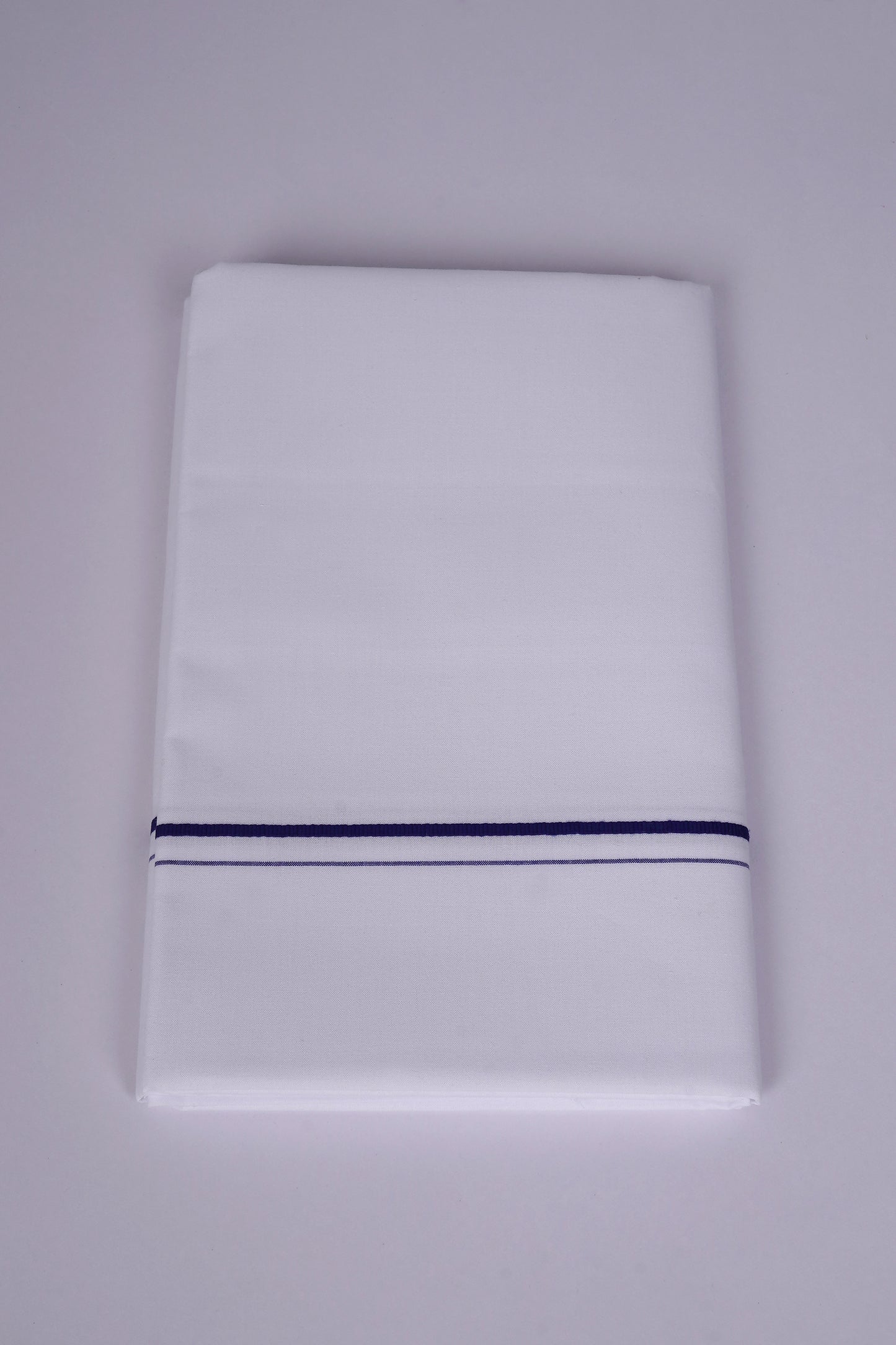 SS-STAIN FREE W/S DHOTI  2.00 MTR - Dark Blue
