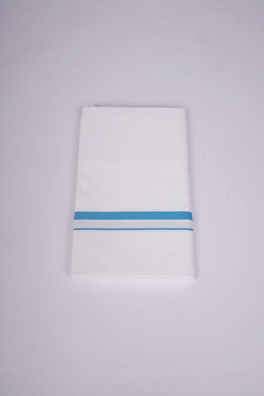HS-19 W/S DHOTI 1.90 MTR - Ajantha Blue