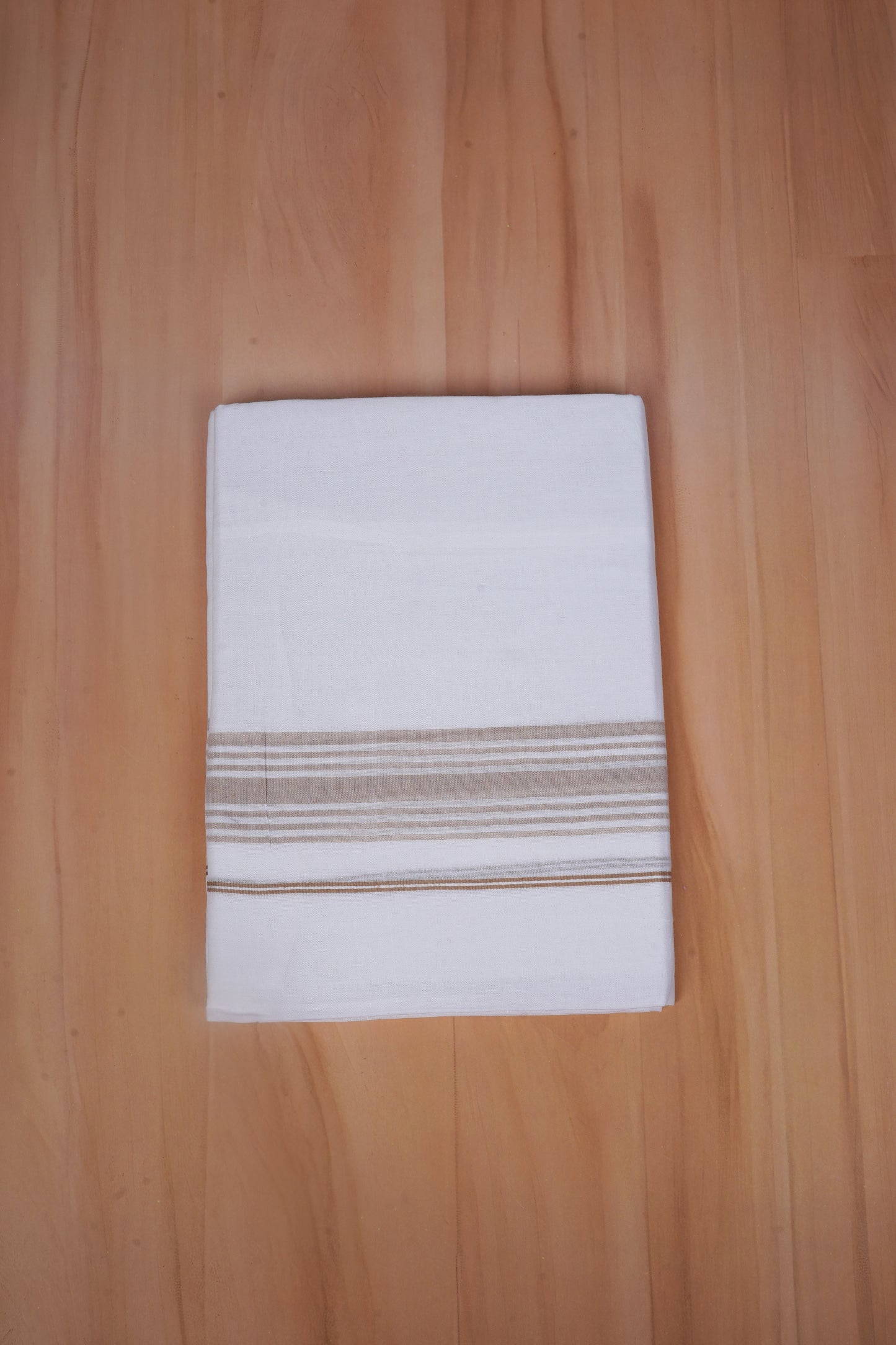 FCD-578 W/D DHOTI 3.80 MTR - Light Brown